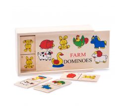 Domino cu animale pentru copii